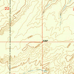 United States Geological Survey Lockett, WY (1950, 24000-Scale) digital map