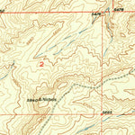 United States Geological Survey Lockett, WY (1950, 24000-Scale) digital map