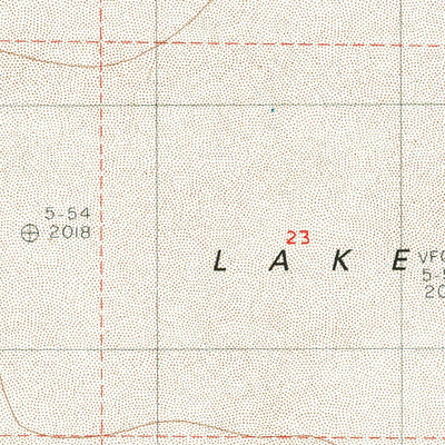 United States Geological Survey Lockhart, CA (1986, 24000-Scale) digital map