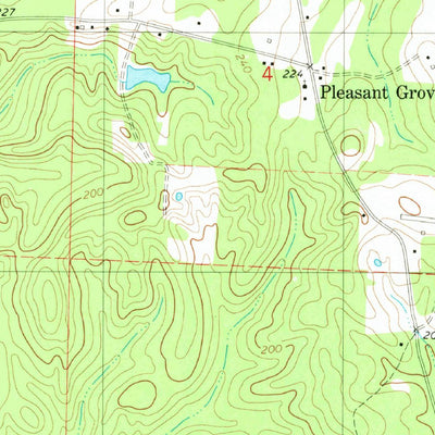 United States Geological Survey Lockhart, LA-AR (1981, 24000-Scale) digital map