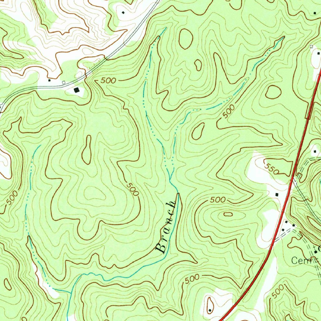 Lockhart, SC (1972, 24000-Scale) Map by United States Geological Survey ...