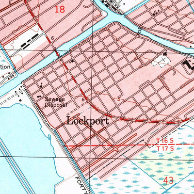 United States Geological Survey Lockport, LA (1998, 24000-Scale) digital map
