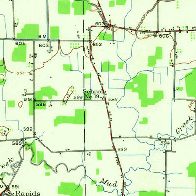 United States Geological Survey Lockport, NY (1948, 62500-Scale) digital map