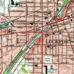 United States Geological Survey Lockport, NY (1980, 25000-Scale) digital map