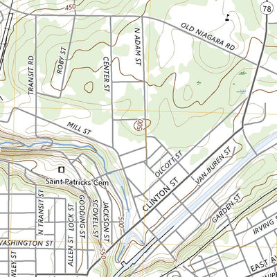 United States Geological Survey Lockport, NY (2023, 24000-Scale) digital map
