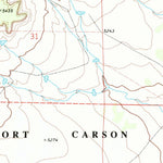 United States Geological Survey Lockwood Arroyo, CO (1993, 24000-Scale) digital map