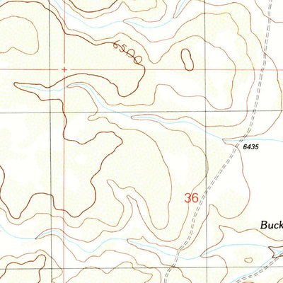 United States Geological Survey Lockwood Canyon, AZ (1989, 24000-Scale) digital map