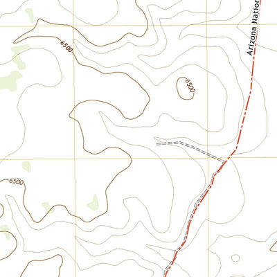 United States Geological Survey Lockwood Canyon, AZ (2021, 24000-Scale) digital map