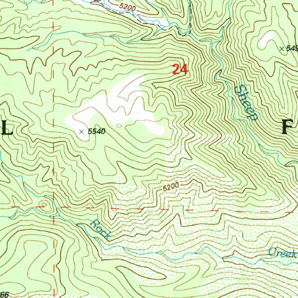 Lockwood Valley, CA (1995, 24000-Scale) Map by United States Geological ...