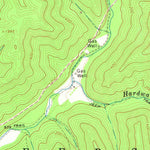 United States Geological Survey Lockwood, WV (1967, 24000-Scale) digital map