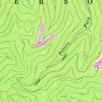 United States Geological Survey Lockwood, WV (1967, 24000-Scale) digital map