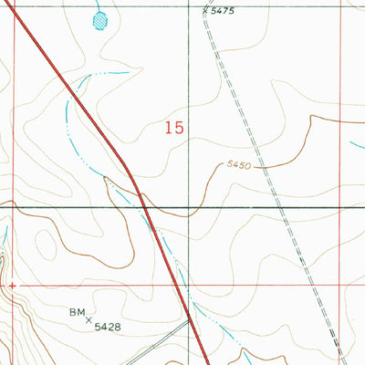 United States Geological Survey Loco Draw, NM (1981, 24000-Scale) digital map