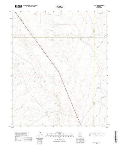 United States Geological Survey Loco Draw, NM (2023, 24000-Scale) digital map