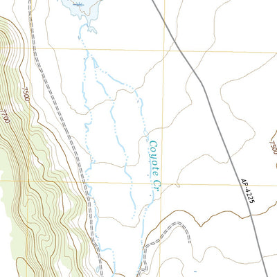 United States Geological Survey Loco Knoll, AZ (2021, 24000-Scale) digital map