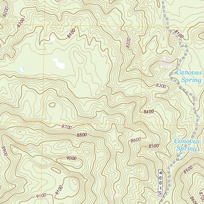 United States Geological Survey Loco Knoll, AZ (2021, 24000-Scale) digital map