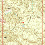 United States Geological Survey Loco Knoll, AZ-NM (1997, 24000-Scale) digital map