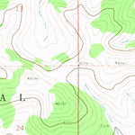 United States Geological Survey Loco Mountain, NM (1963, 24000-Scale) digital map