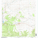 United States Geological Survey Loco Mountain, NM (1999, 24000-Scale) digital map