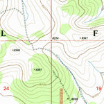 United States Geological Survey Loco Mountain, NM (1999, 24000-Scale) digital map