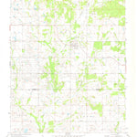 United States Geological Survey Loco, OK (1974, 24000-Scale) digital map