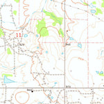 United States Geological Survey Loco, OK (1974, 24000-Scale) digital map
