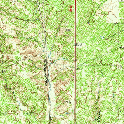 United States Geological Survey Loco, TX-OK (1960, 62500-Scale) digital map
