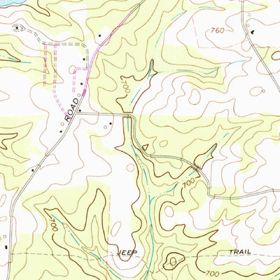 United States Geological Survey Locust Grove, GA (1964, 24000-Scale) digital map