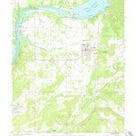 United States Geological Survey Locust Grove, OK (1972, 24000-Scale) digital map