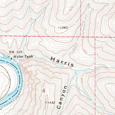 United States Geological Survey Locust Grove, OR (1974, 24000-Scale) digital map