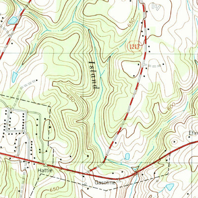 United States Geological Survey Locust, NC (1980, 24000-Scale) digital map