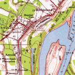 United States Geological Survey Locust Ridge, LA-MS (1939, 62500-Scale) digital map