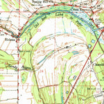 United States Geological Survey Locust Ridge, LA-MS (1965, 62500-Scale) digital map