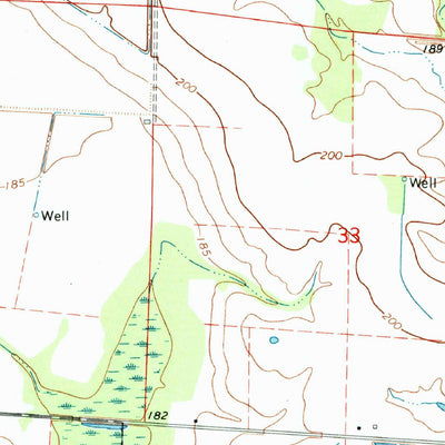 United States Geological Survey Lodge Corner, AR (1968, 24000-Scale) digital map