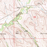 United States Geological Survey Lodge Grass, MT (1967, 24000-Scale) digital map