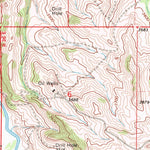 United States Geological Survey Lodge Grass, MT (1967, 24000-Scale) digital map