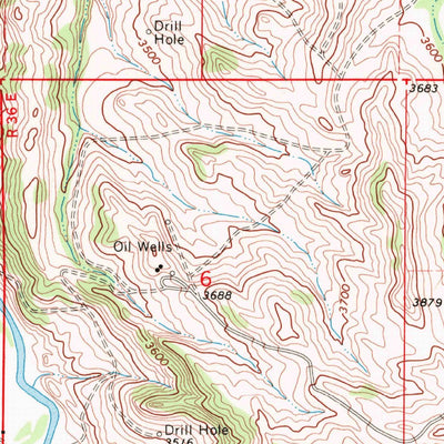 United States Geological Survey Lodge Grass, MT (1967, 24000-Scale) digital map