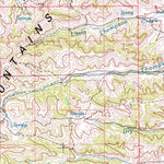 United States Geological Survey Lodge Grass, MT-WY (1980, 100000-Scale) digital map