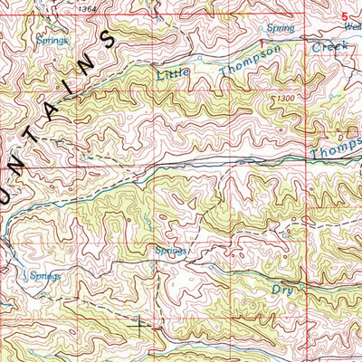 United States Geological Survey Lodge Grass, MT-WY (1980, 100000-Scale) digital map