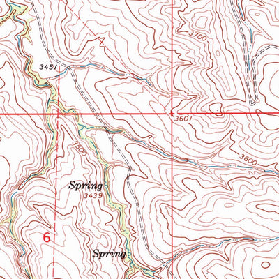 United States Geological Survey Lodge Grass NE, MT (1967, 24000-Scale) digital map