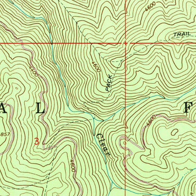 United States Geological Survey Lodge Point, ID (1966, 24000-Scale) digital map