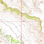 United States Geological Survey Lodge Pole, MT (1971, 24000-Scale) digital map