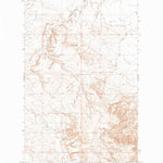 United States Geological Survey Lodge Pole NE, MT (1971, 24000-Scale) digital map