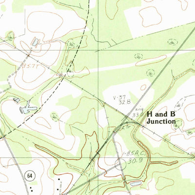 United States Geological Survey Lodge, SC (1982, 24000-Scale) digital map