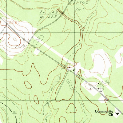 United States Geological Survey Lodge, SC (1982, 24000-Scale) digital map