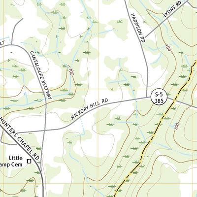 United States Geological Survey Lodge, SC (2020, 24000-Scale) digital map