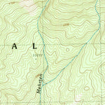 United States Geological Survey Lodgepole, CA (1988, 24000-Scale) digital map