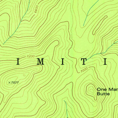 United States Geological Survey Lodgepole Creek, ID (1978, 24000-Scale) digital map