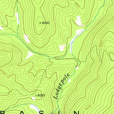 United States Geological Survey Lodgepole Creek, ID (1978, 24000-Scale) digital map