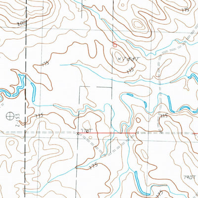 United States Geological Survey Lodgepole SE, SD (1983, 24000-Scale) digital map