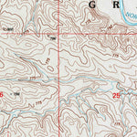 United States Geological Survey Lodgepole SE, SD (1998, 24000-Scale) digital map